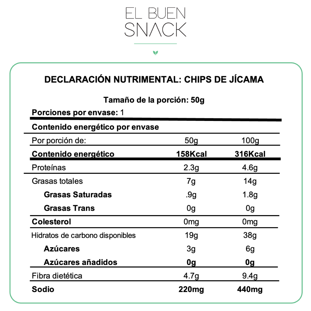 Jícama Deshidratada