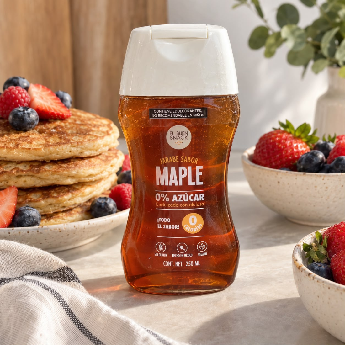 Jarabe de Maple sin azúcar
