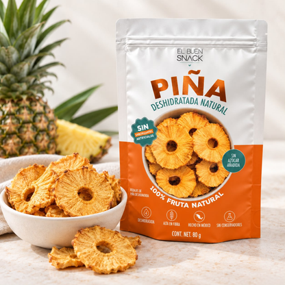 Piña deshidratada