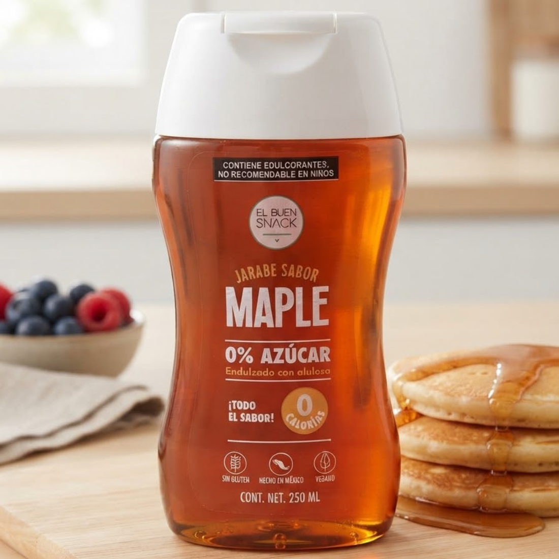 Jarabe de Maple sin azúcar