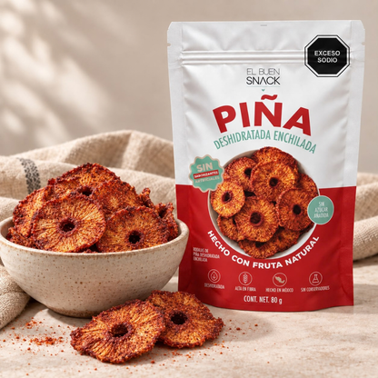 Piña deshidratada