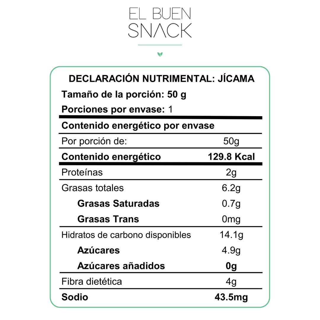 Jícama Deshidratada