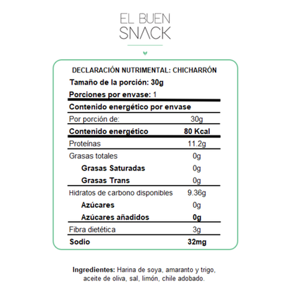 Chicharrón Horneado