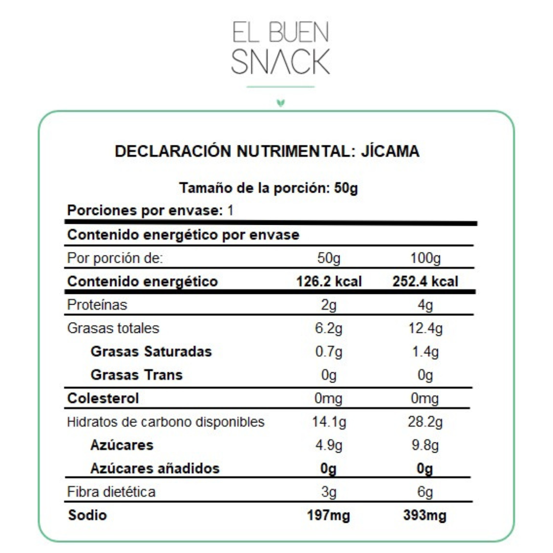 Jícama Deshidratada