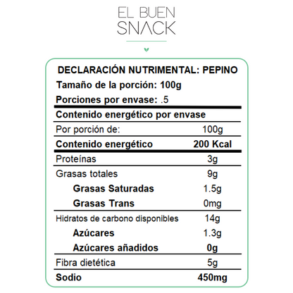 Pepino Deshidratado